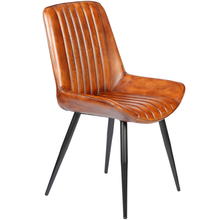 Chair dining room leather