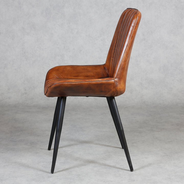 Chair dining room leather