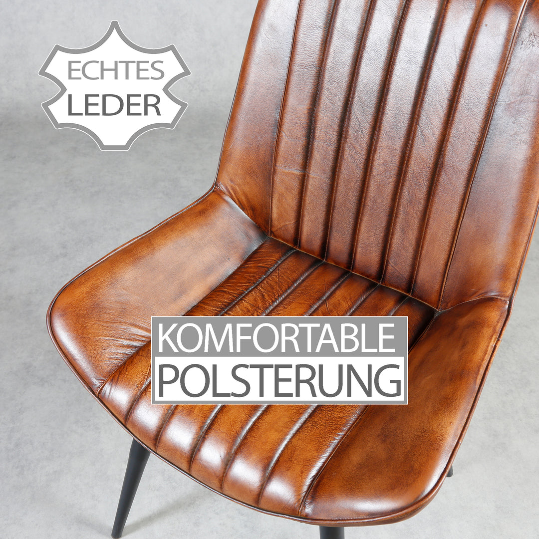 Chair dining room leather