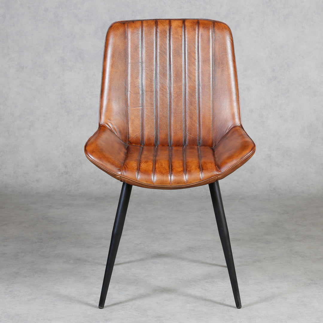 Chair dining room leather