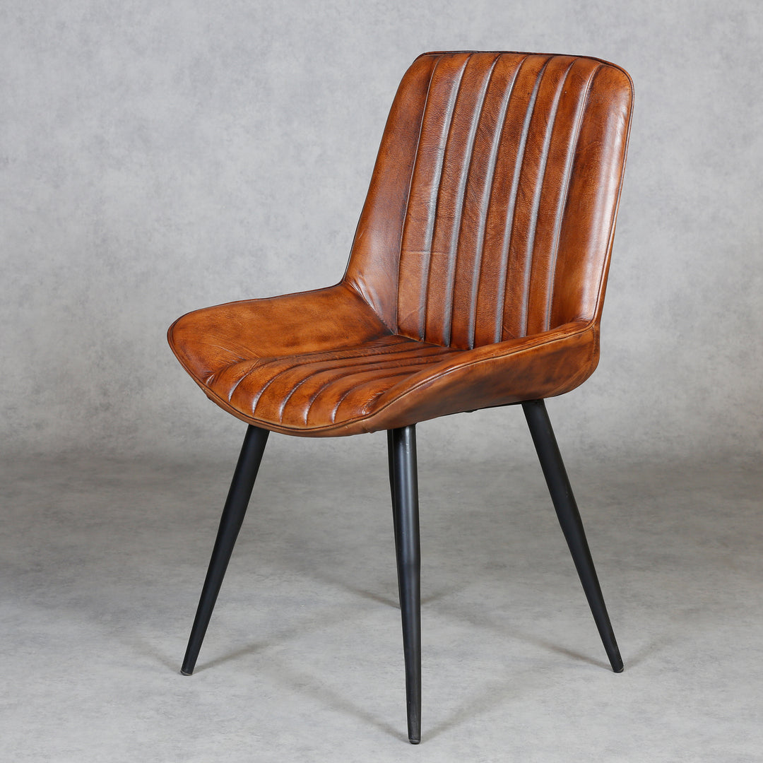 Chair dining room leather