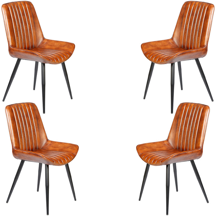 Chair dining room leather