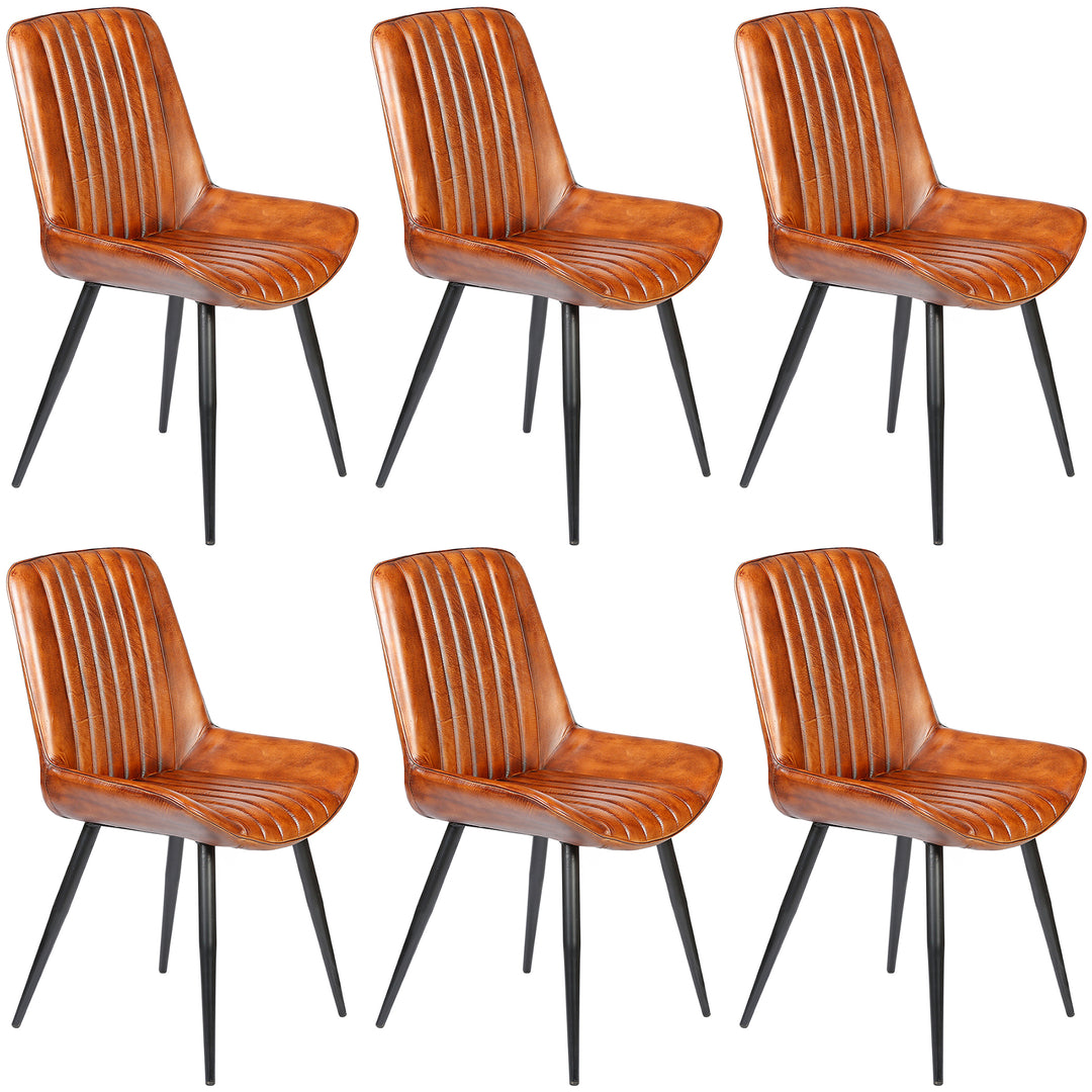 Chair dining room leather