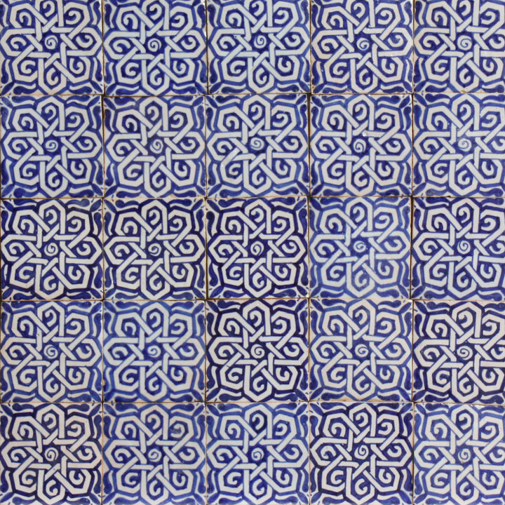 Hand Painted Tile – Moorish Style