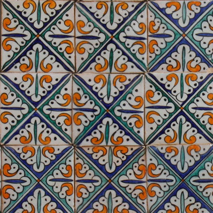 Hand Painted Tile – Vintage