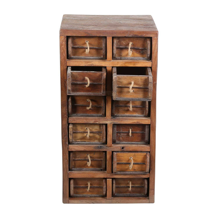 Old brick shape chest of drawers Balu