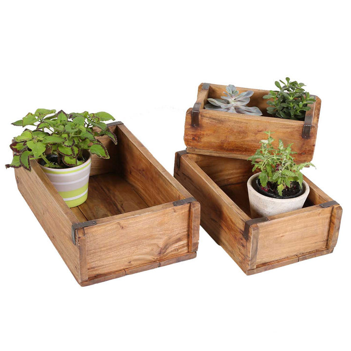 Plant box Gino set of 3