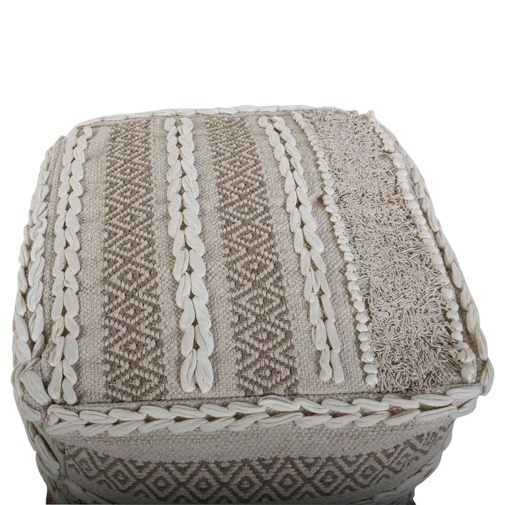 Boho cube seat pouf Zara