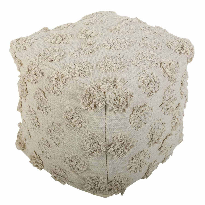 Boho cube pouf Lara