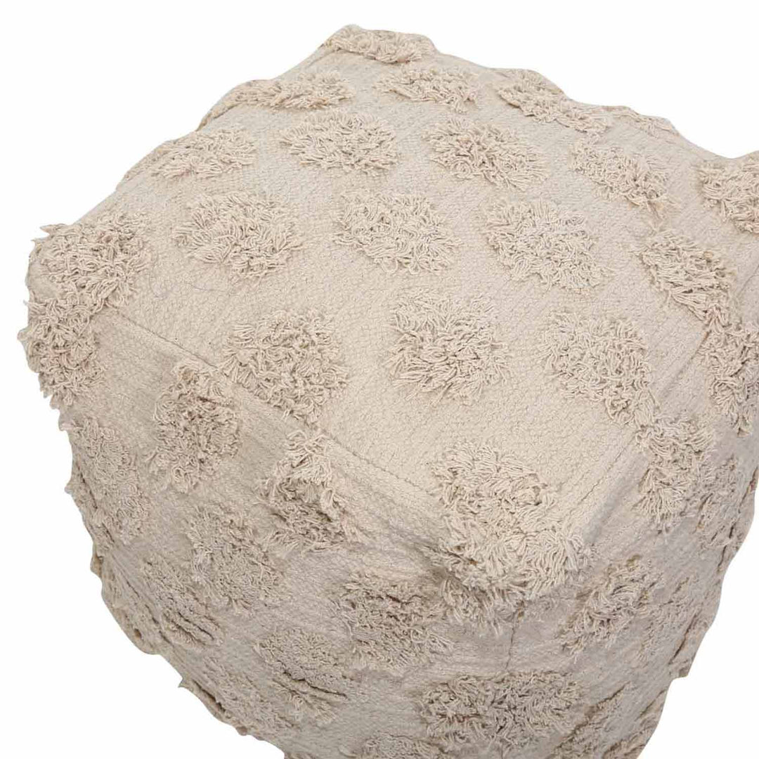 Boho cube pouf Lara