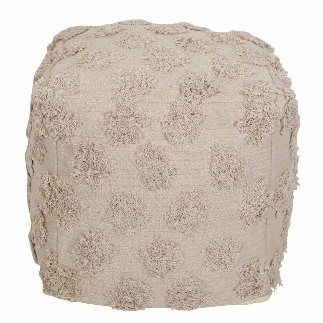 Boho cube pouf Lara