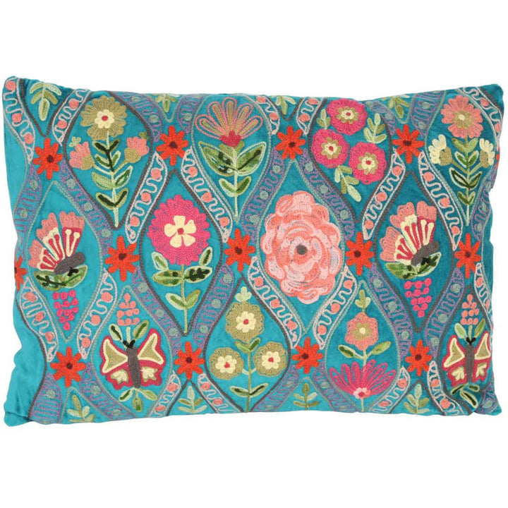 Decorative cushion Jolina embroidered