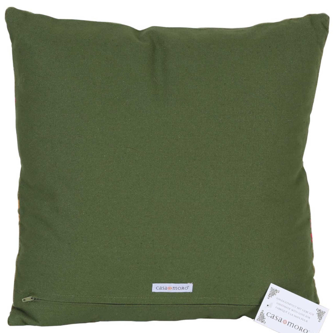Livia decorative pillow with flower show