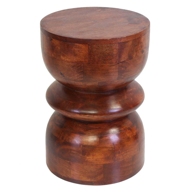 Oriental stool Milano brown