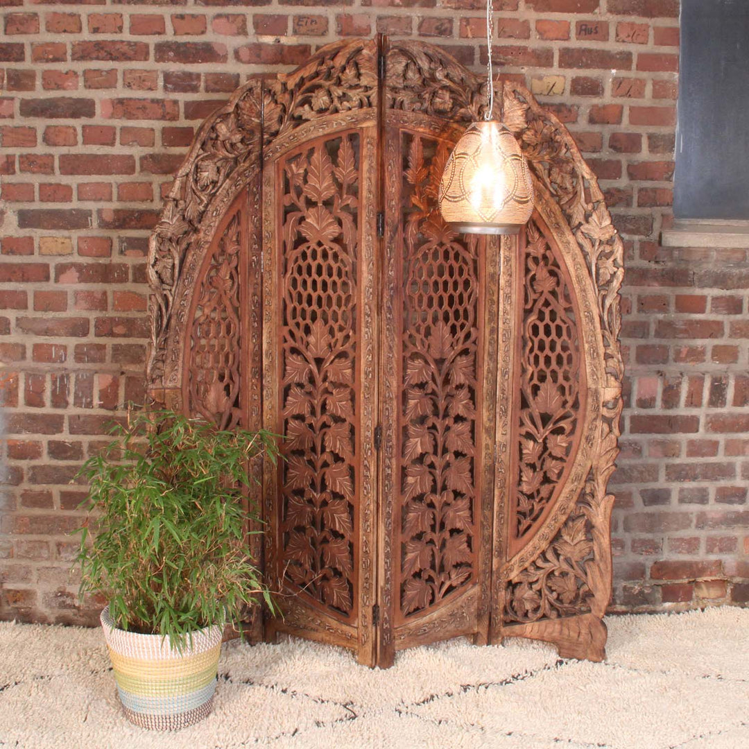 Room divider - Indian wooden screen Rana