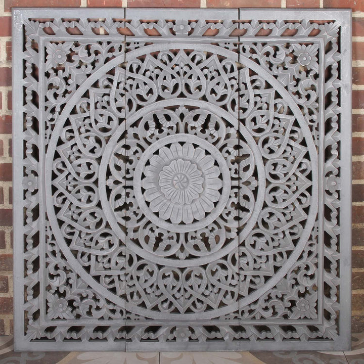 Indian Wooden Mandala Haya