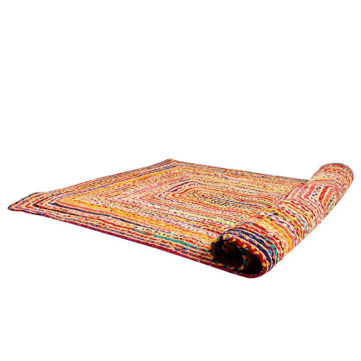 Jute carpet Esha colorful