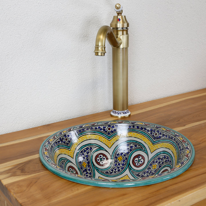 Bathroom sink ceramic