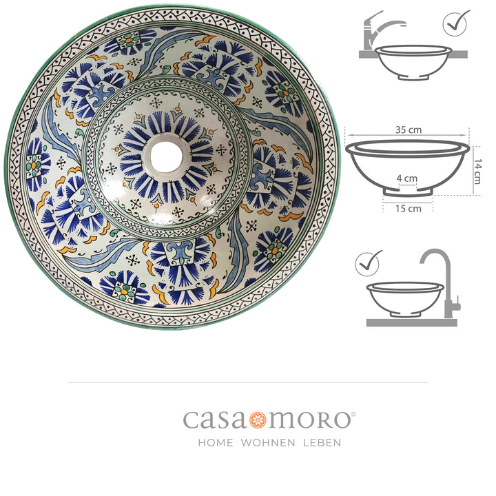 Washbasin for the bathroom
