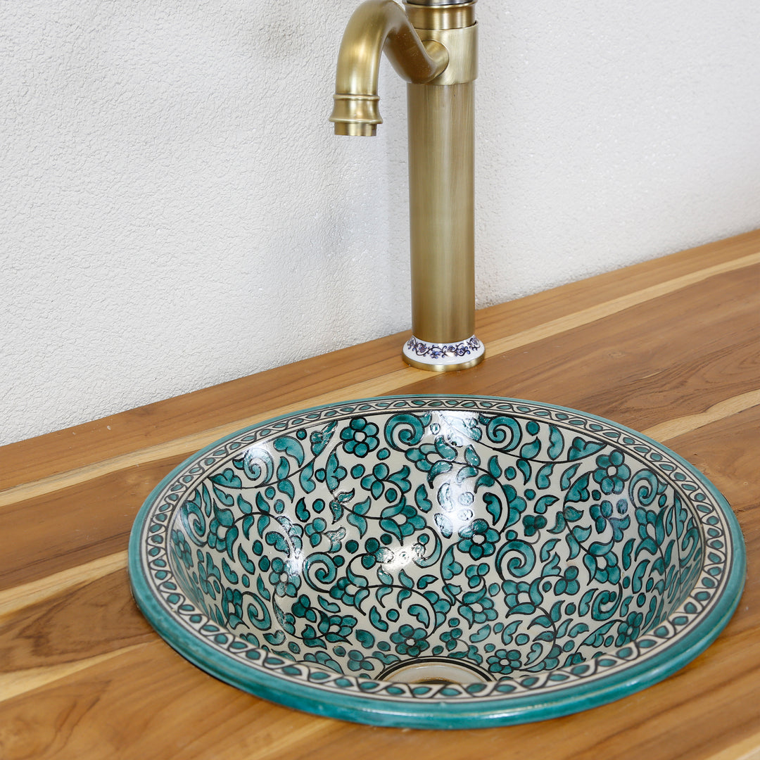 Countertop sink, round, 40 cm