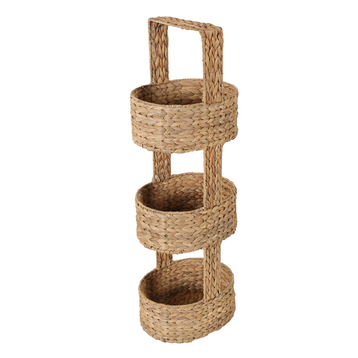 Stella basket shelf with 3 shelves