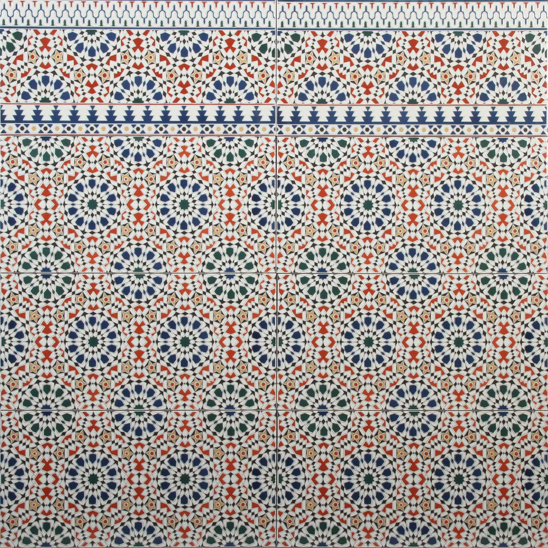 Moroccan wall tiles 50x25 cm – mosaic