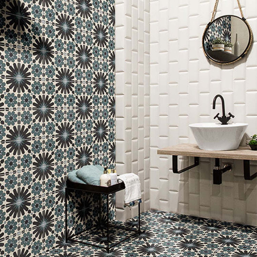 Moroccan tiles 20x20 cm – ceramic matt
