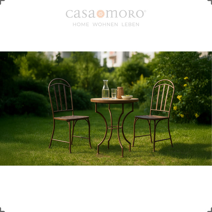 Small dining table with mosaic - Mediterranean & versatile