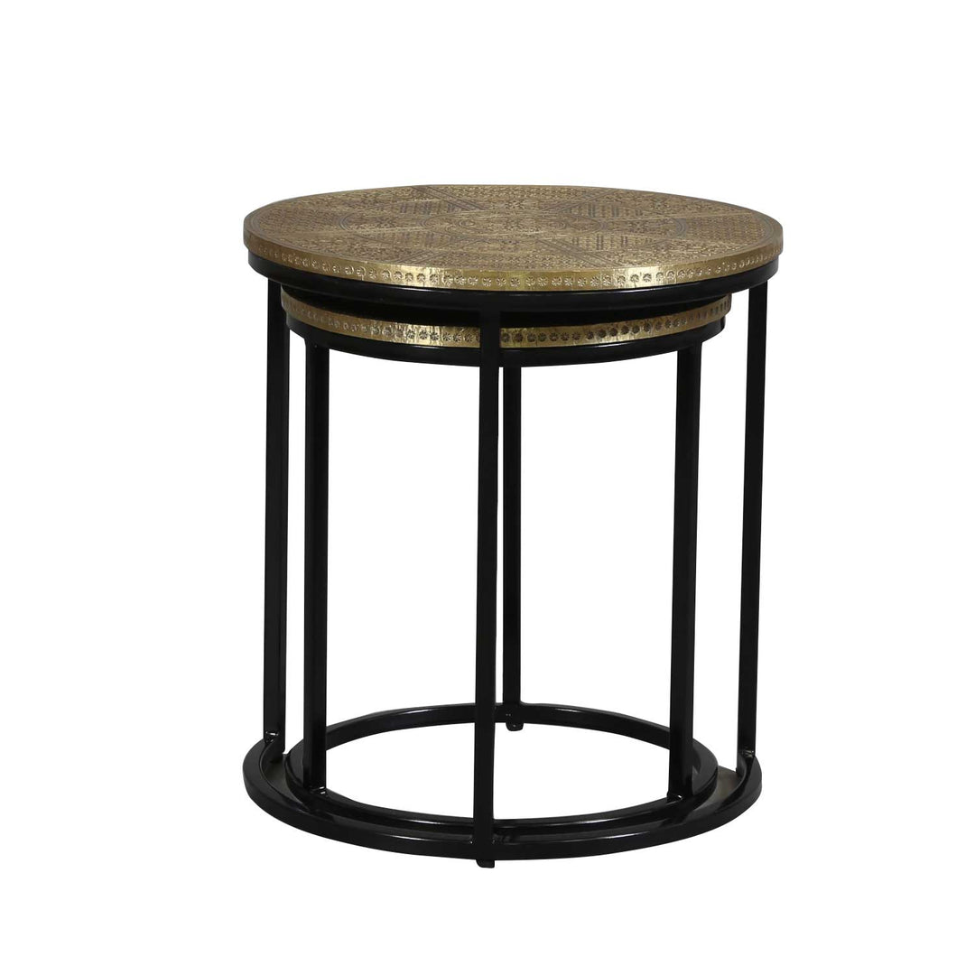 Oriental nesting tables Hanane set of 2