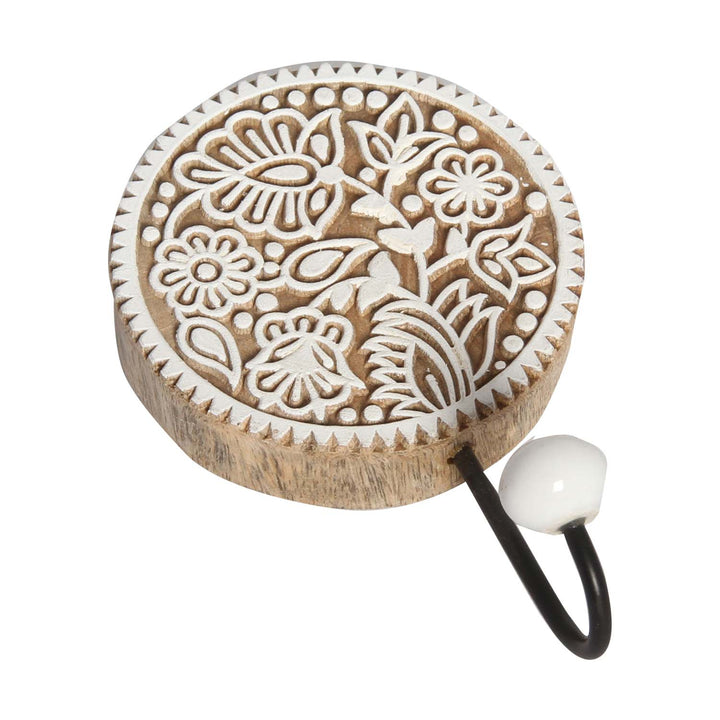Oriental coat hooks set of 3 Yasid