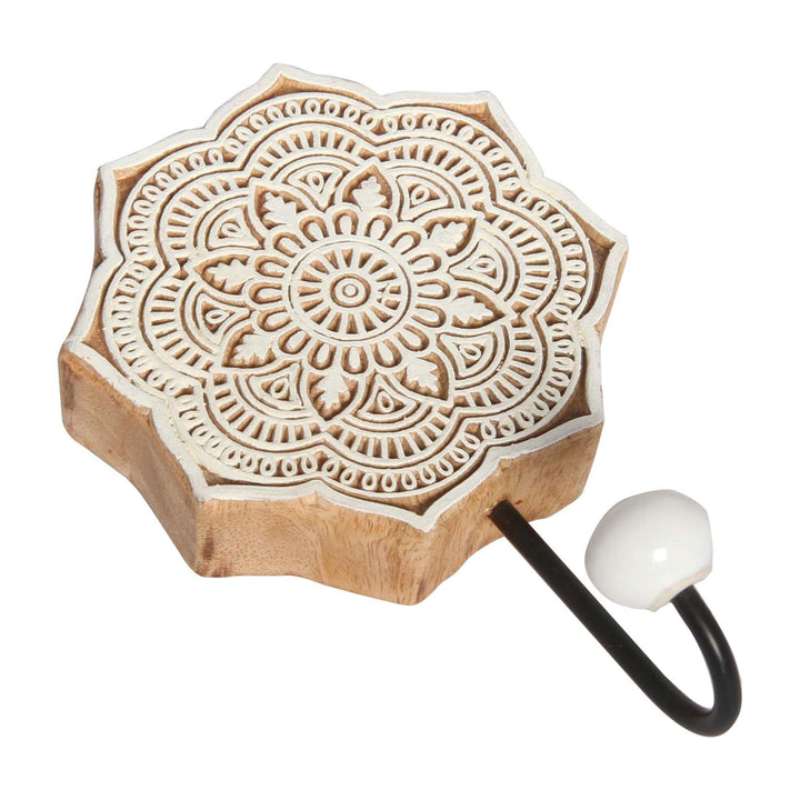 Oriental coat hooks set of 3 Yasid