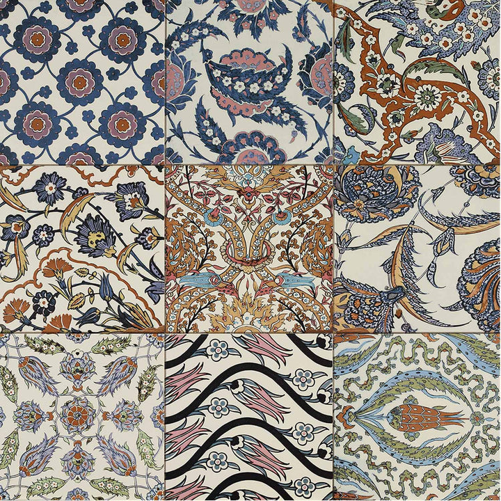 Oriental Patchwork Wall Tiles – 59.2x20cm Matt