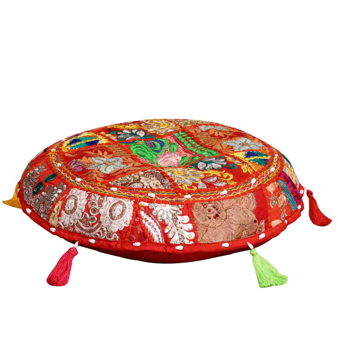 Patchwork yoga cushion Lali