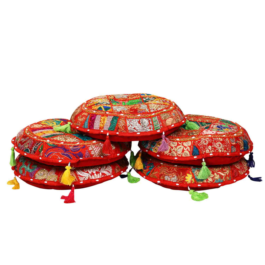 Patchwork Yoga Cushion Lali Medium