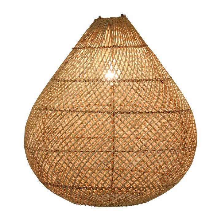 Rattan pendant light Majene