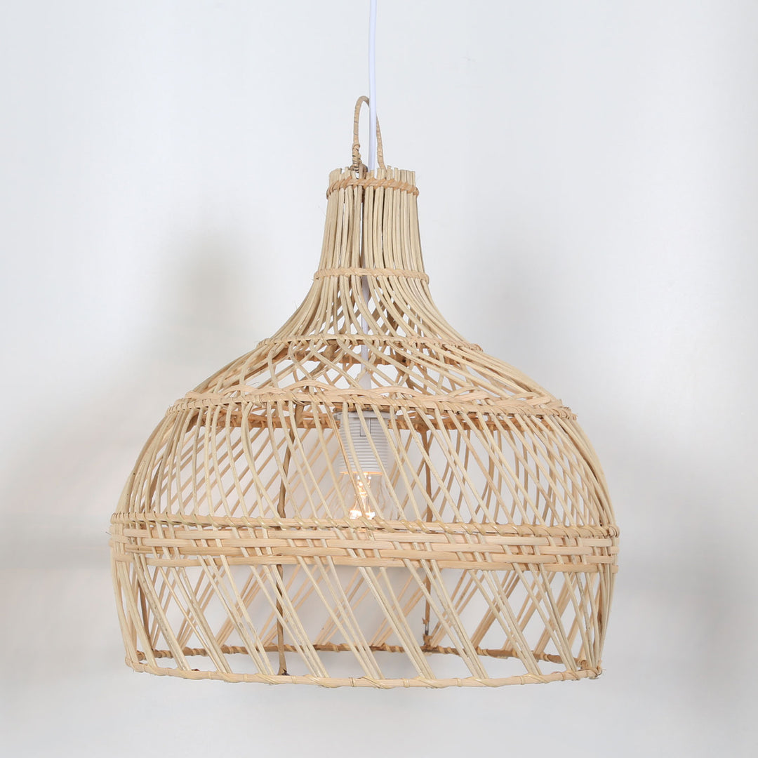 Rattan pendant light Ava