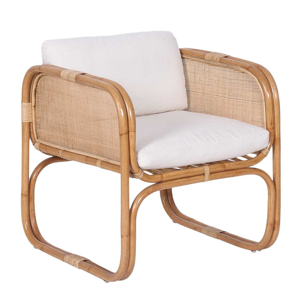 Rattan armchair Bima