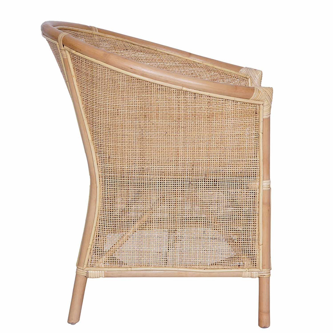 Rattan armchair Sumatra natural