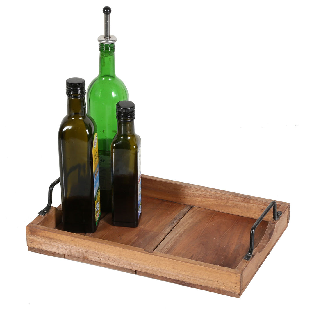 Gloria teak tray set of 3
