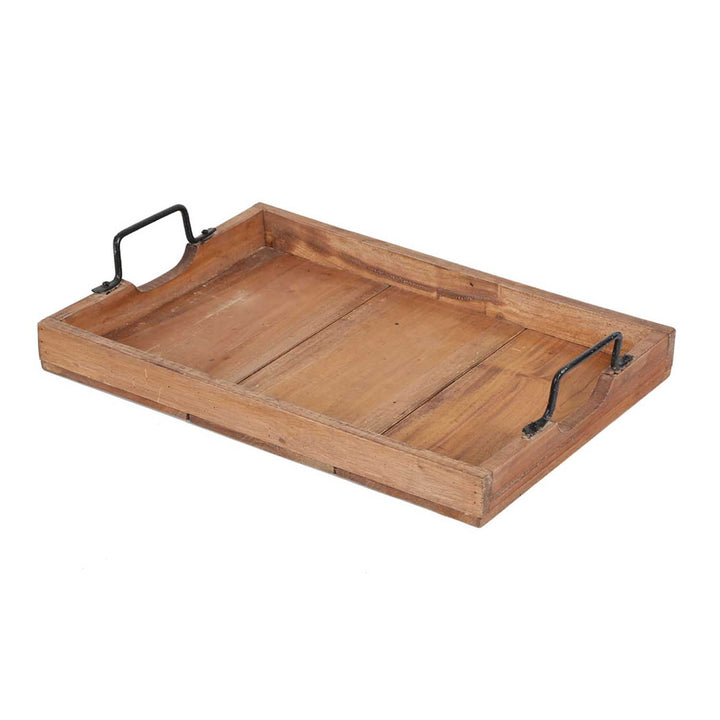 Gloria teak tray set of 3