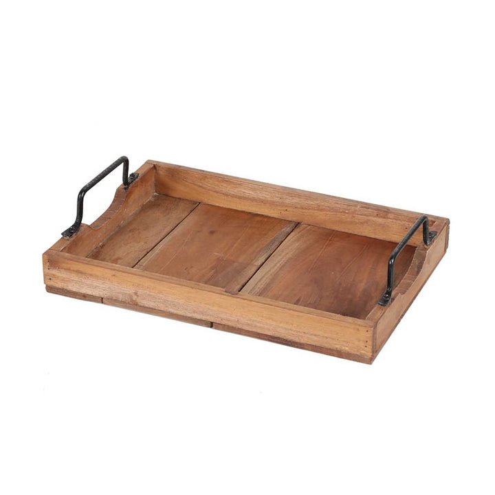 Gloria teak tray set of 3