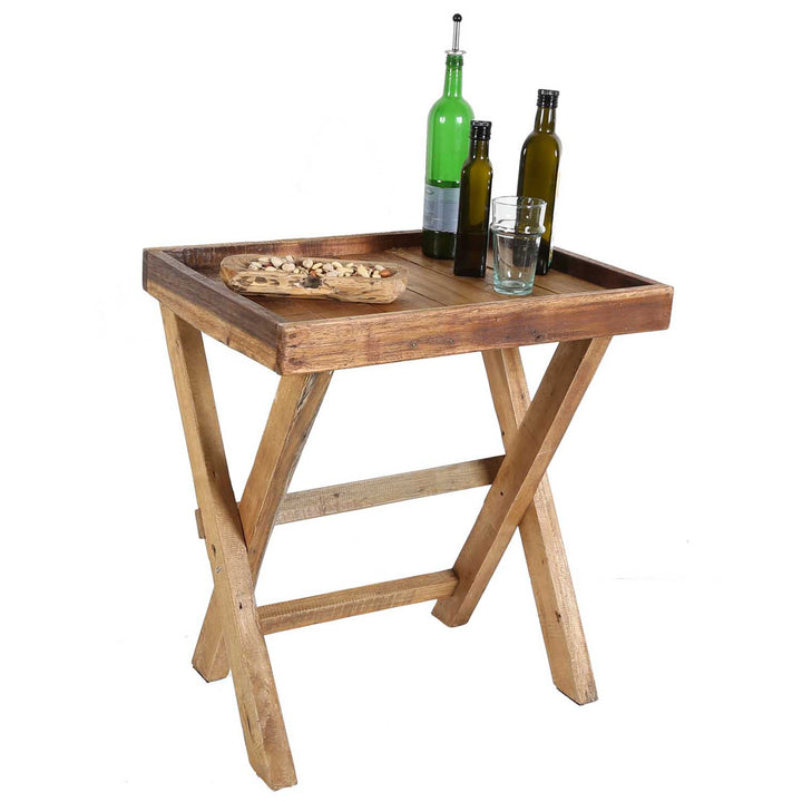 Folding table – teak table