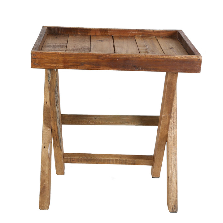 Folding table – teak table