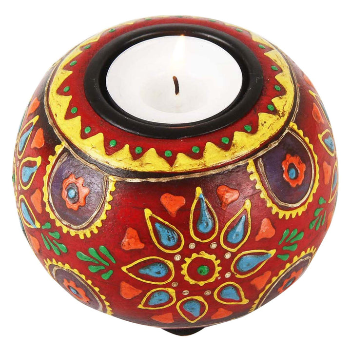 Tealight holder Anandra in a set of 3