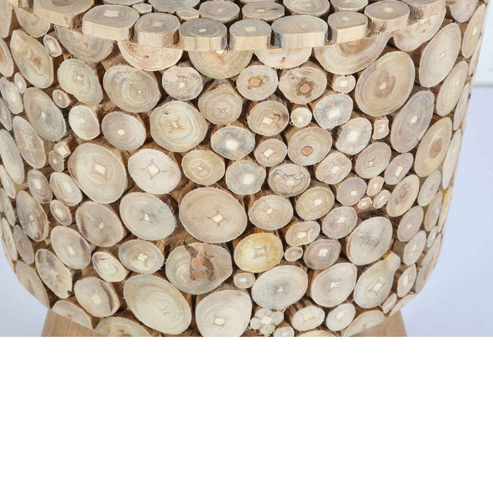 Teak wood stool Merida