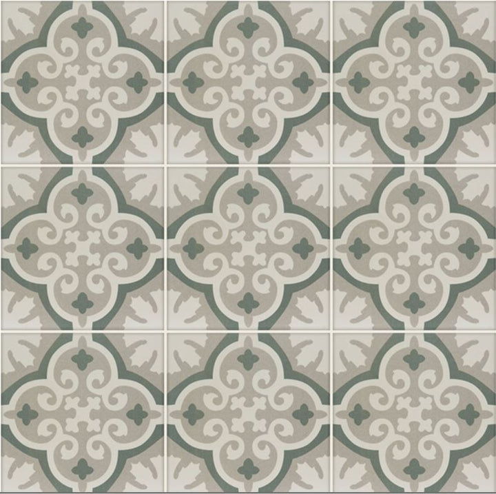 Moroccan tiles 20x20 cm - cement look for walls and floors