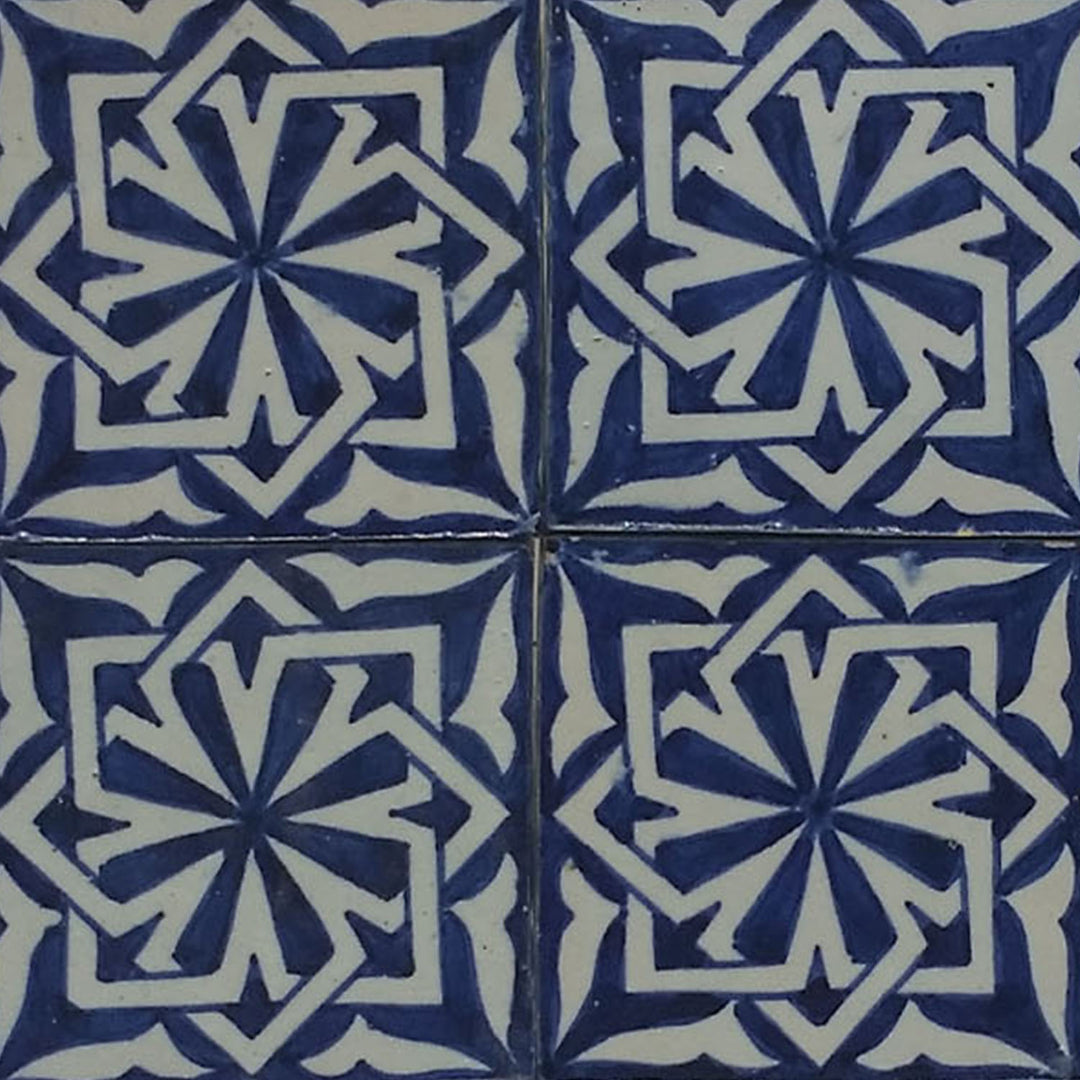Hand painted tile – Andalusian style