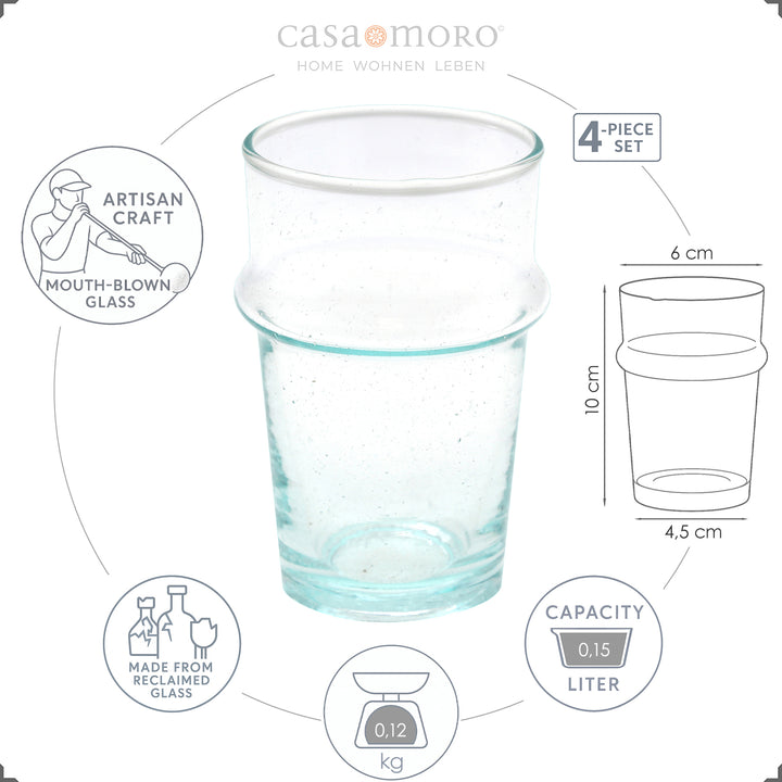 Coffee glasses set