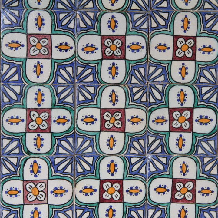 Hand Painted Tile - Spanish Inspired Ceramic