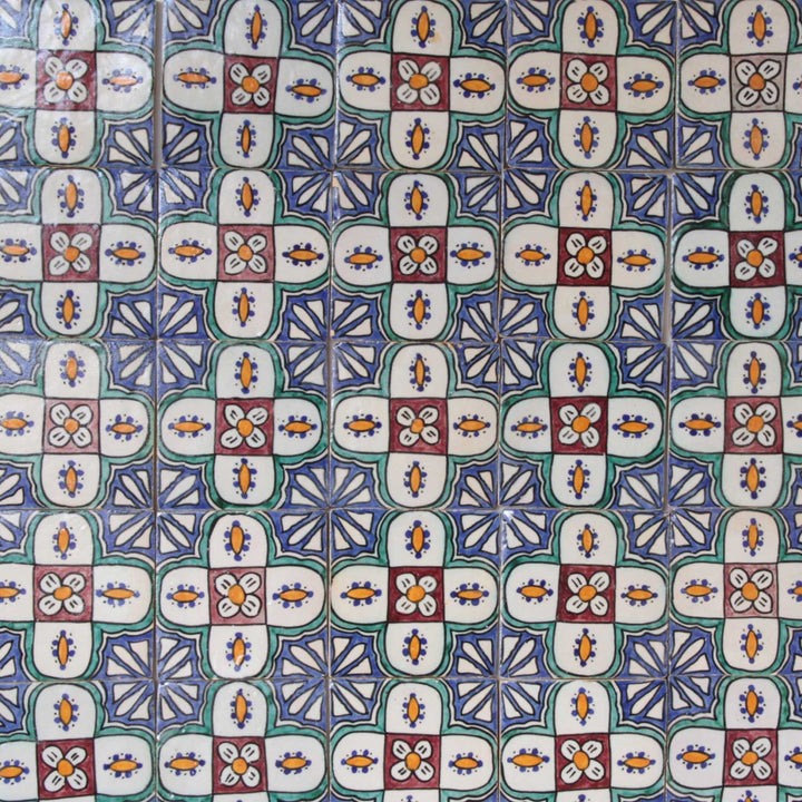 Hand Painted Tile - Spanish Inspired Ceramic